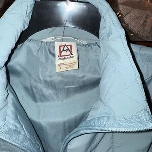 Avalanche Sky Blue Quilted Jacket